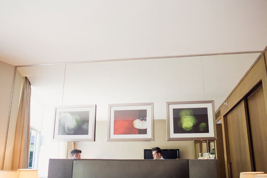 Grooms in Loden Hotel in Vancouver