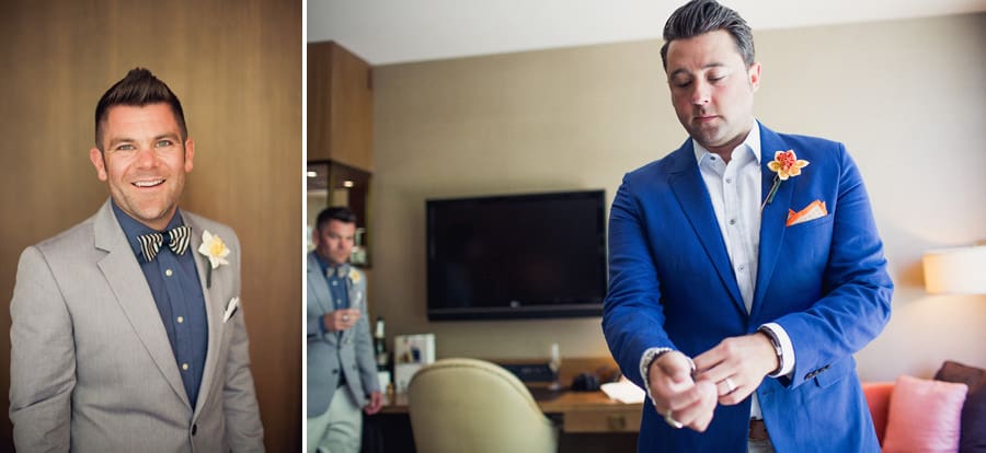 Grooms at Loden Hotel Vancouver