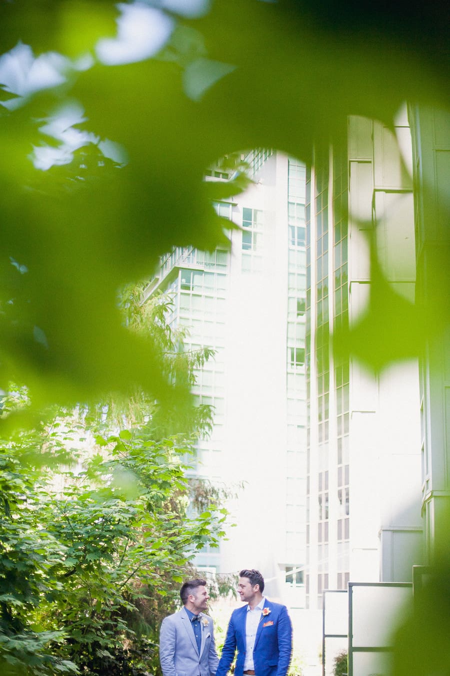 Vancouver Elopement Loden Hotel Groom Photos