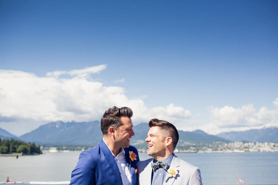 Grooms Vancouver Elopement 