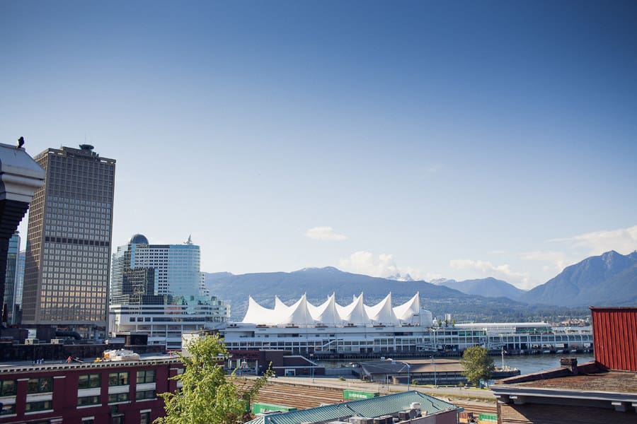 Coal Harbour Vancouver Skyline