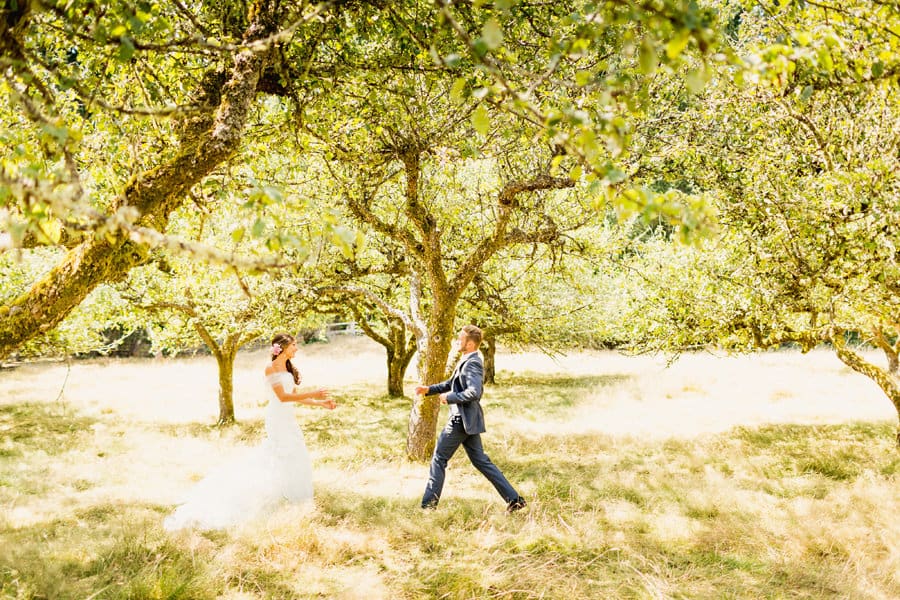Apple Orchard - Victoria Farm Wedding Photographer Apple Orchard - Victoria Farm Wedding Photographer