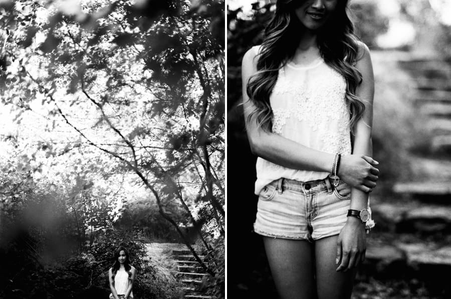 Black and White Grainy Portrait Black and White Grainy Portrait