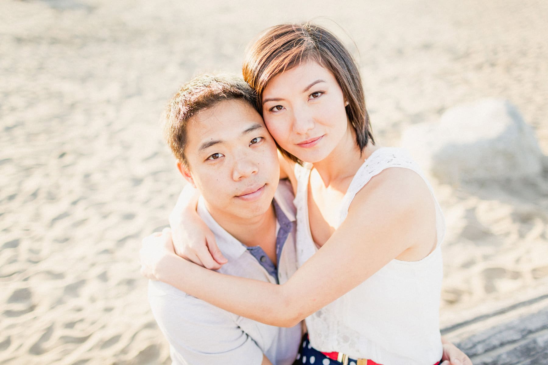 Beach Engagement Session in Vancouver Beach Engagement Session in Vancouver