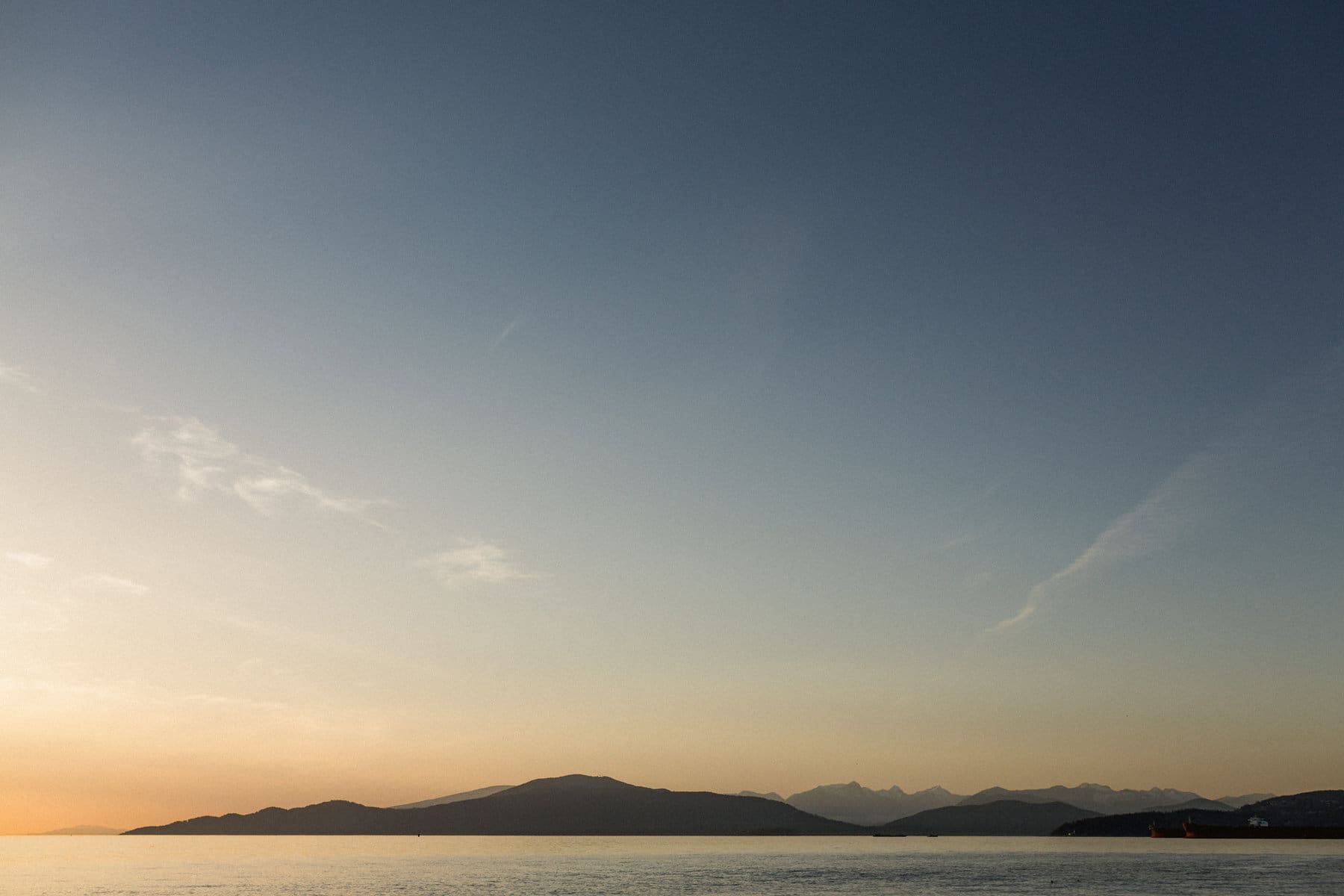 Sunset at Spanish Banks in Vancouver Sunset at Spanish Banks in Vancouver