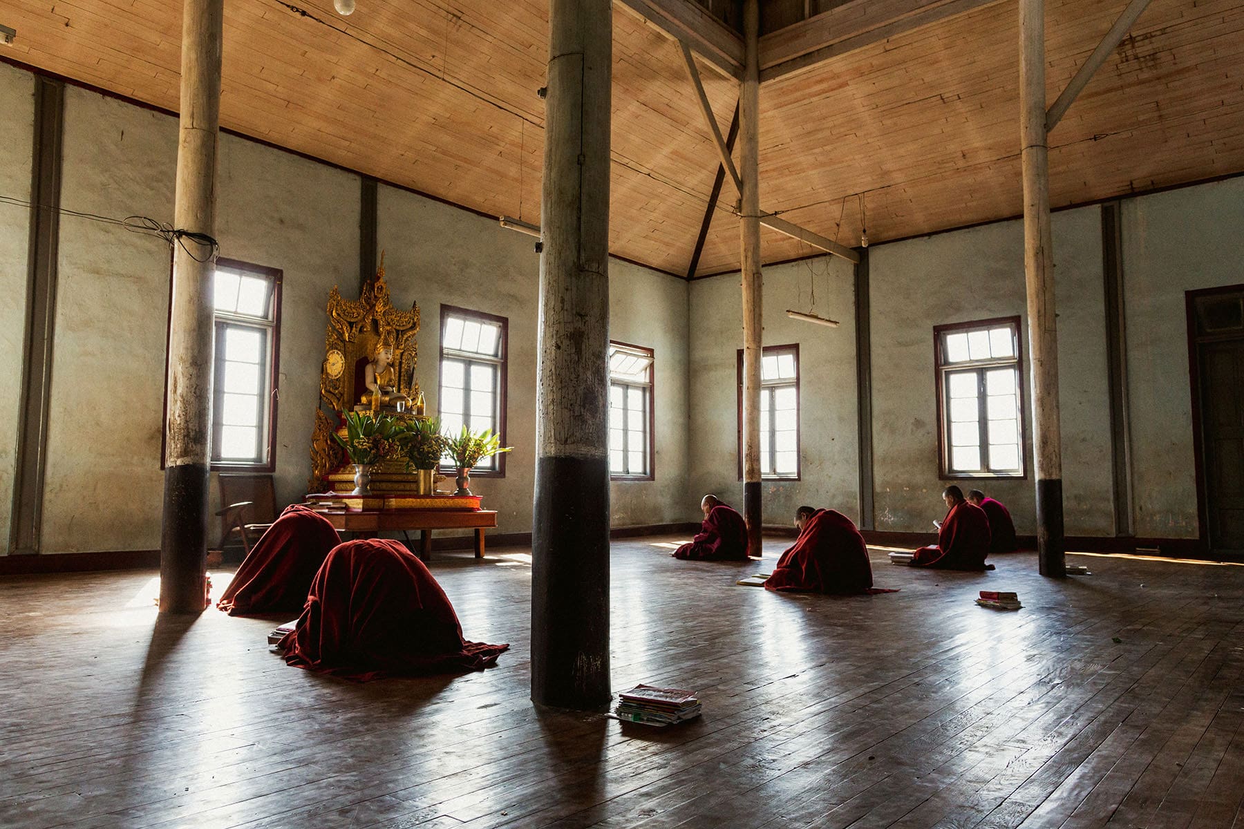 Myanmar Novice Monks of Kalaw