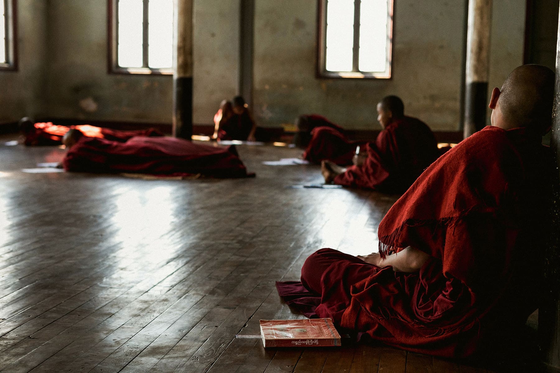 Novice Monks Myanmar Kalaw