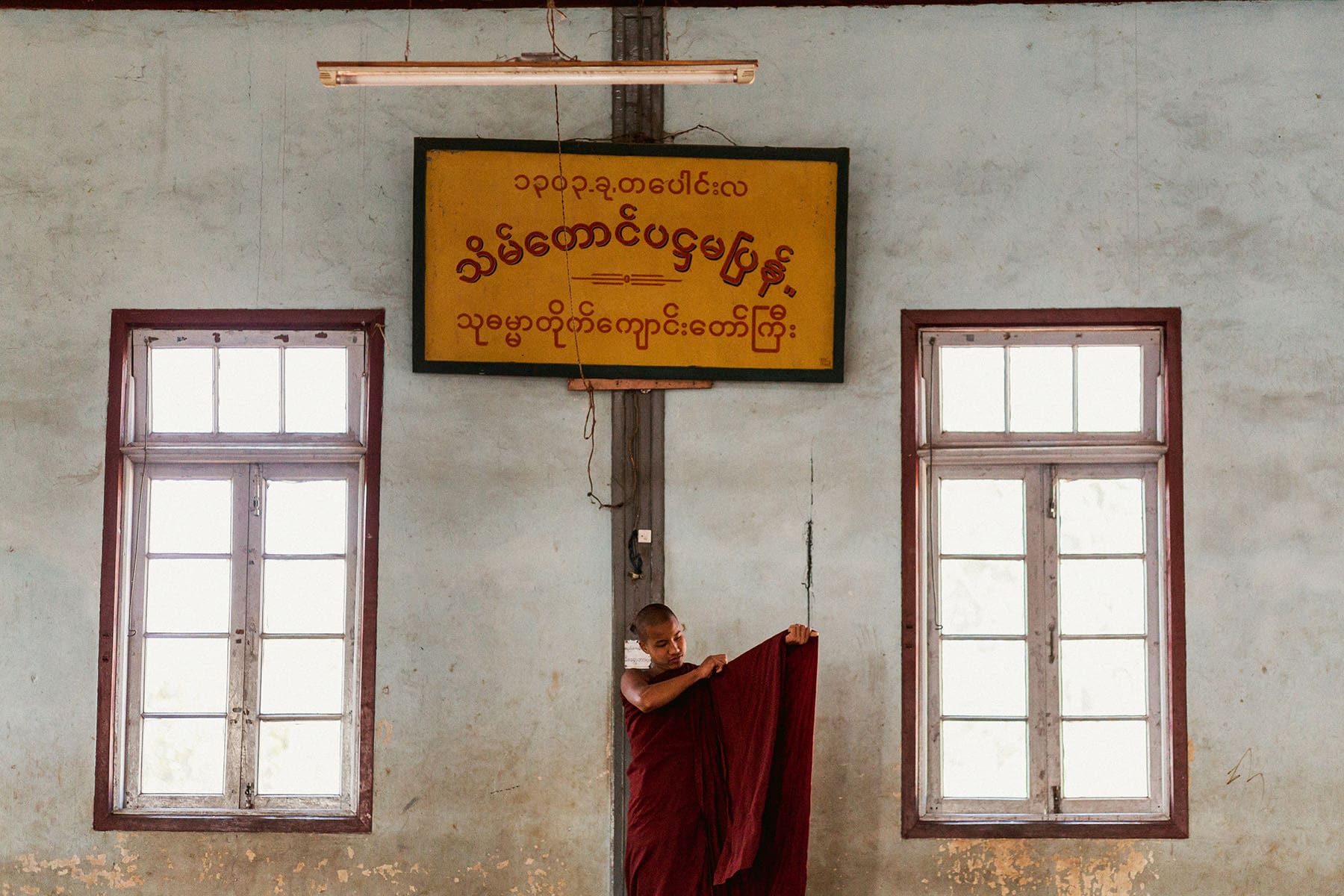 Novice Monks Myanmar Kalaw