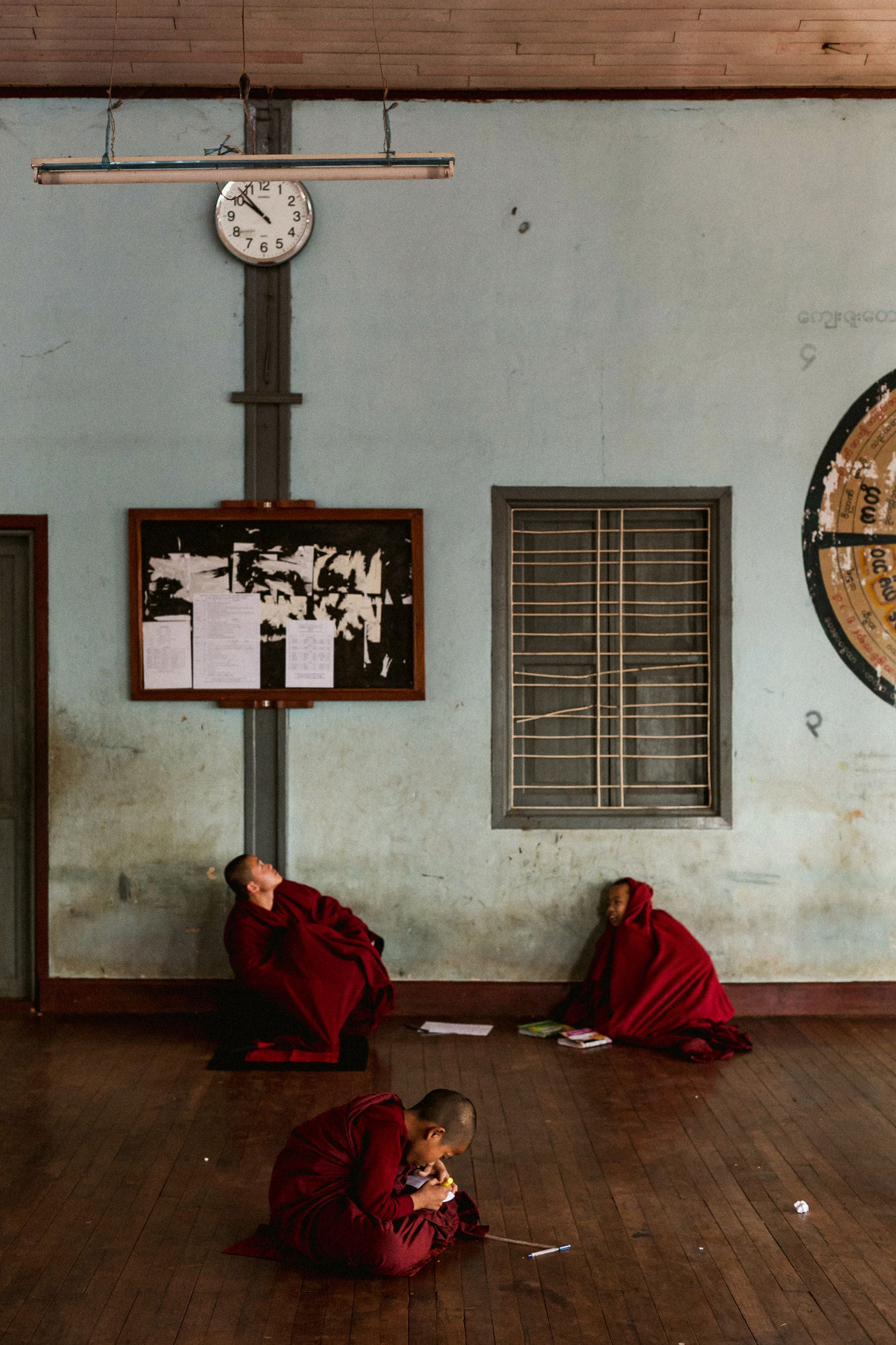 Novice Monks Myanmar Kalaw