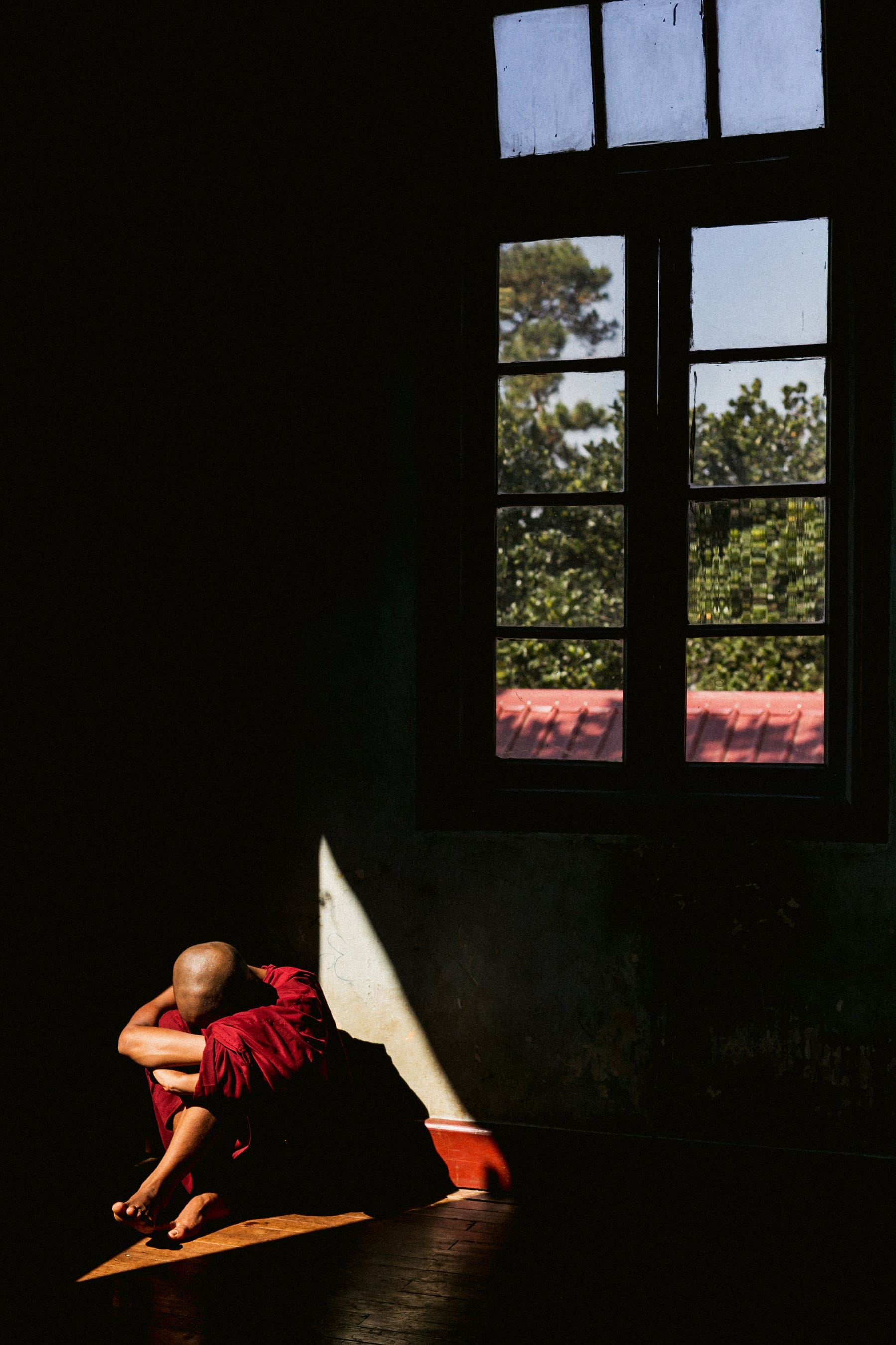 Novice Monks Myanmar Kalaw