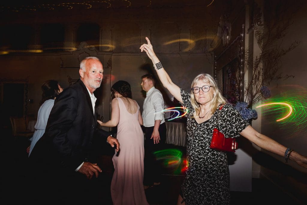 Rosewood Hotel Georgia Wedding guests partying